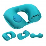 U-Shaped Inflatable Travel Neck Pillow Logo Branded