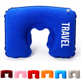 U Shape Inflatable Travel Pillows with Logo