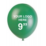9" Screen Printed Balloon with Logo