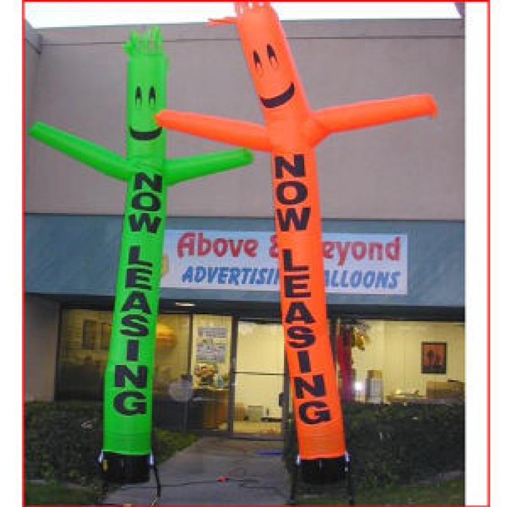 Custom Inflatable Advertising Balloon - 1 Leg Tube Dancer with Arms (18') Custom Inflatable Advertising Balloon - 1 Leg Tube Dancer with Arms (18')