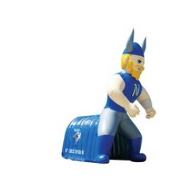 Inflatable Run-Through, 15' Inflatable Mascot 40'L x 8'H with Logo  Inflatable Run-Through, 15