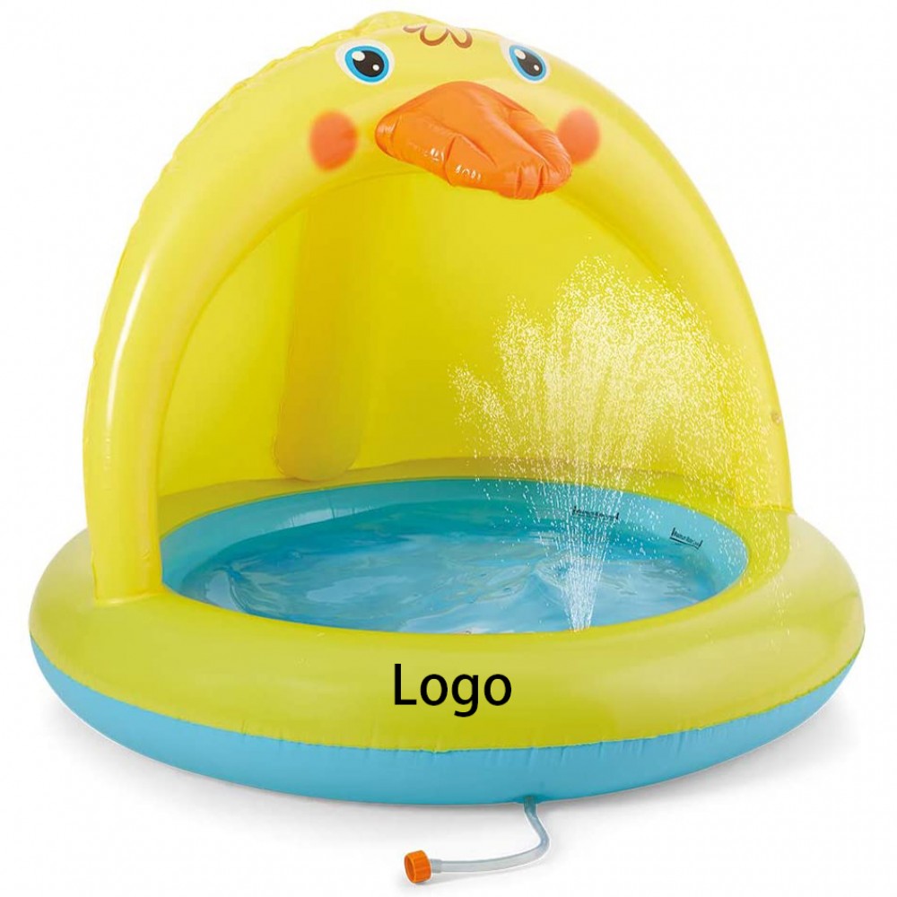 Custom Duck Bathtub Sprinkle Play Pool