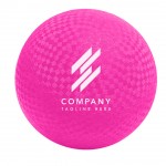 Playground Ball Rubber 2-ply Official Size 8.5" - Pink Custom Printed