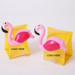 Inflatable Swimming Flamingo Armband with Logo