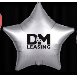 Mylar Balloon (Star) Custom Printed