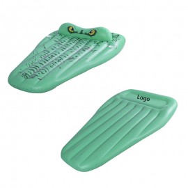 Alligator Inflatable Lounge Pool Float with Logo  Alligator Inflatable Lounge Pool Float with Logo
