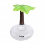 Palm Tree Inflatable Cup Holder Pool Float with Logo