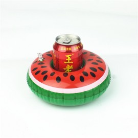 Inflatable Drink Holder Float - Flamingo with Logo  Inflatable Drink Holder Float - Flamingo with Logo