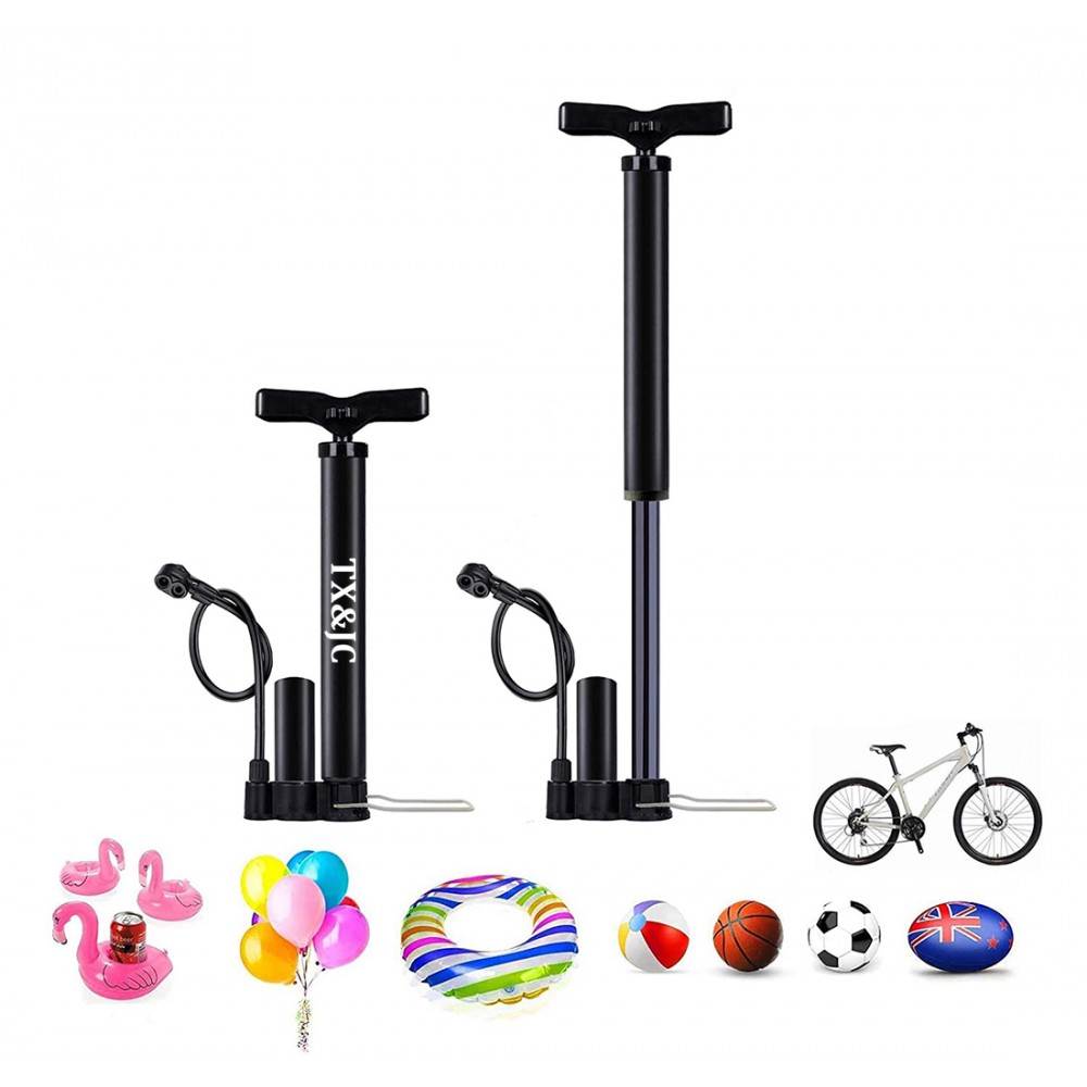 High Pressure Stand Bike Pump with Logo