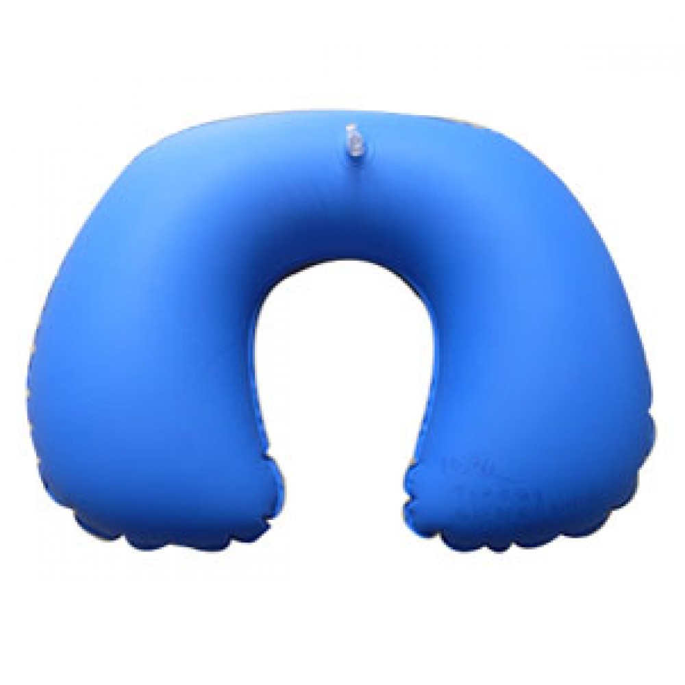 Logo Branded Inflatable Travel Pillow Logo Branded Inflatable Travel Pillow