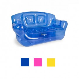 2-Person Inflatable Air Couch with Logo