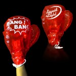 Logo Branded 18" Red Inflatable Boxing Gloves