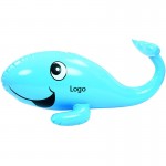 Logo Branded Whale Sprinkler Inflatable Pool Float