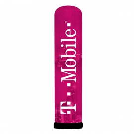 7.5'H Cyan AirePin Totem (T-Mobile) with Logo  7.5