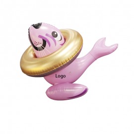 Logo Branded Inflatable Toys Sea Lion Sprinkler with Ball  Logo Branded Inflatable Toys Sea Lion Sprinkler with Ball