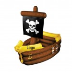 Logo Branded Pirate Ship Inflatable Cooler
