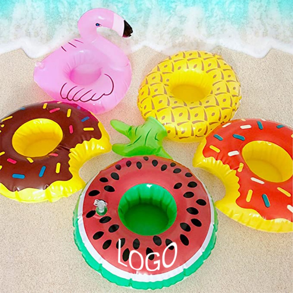 Customized Inflatable Pool Float and Pool Toy Drink Holder