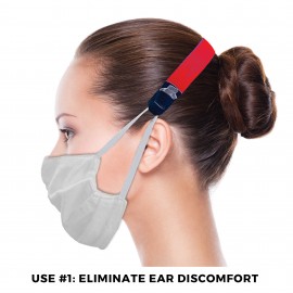 2-In-1 Face Mask Lanyard - Elite+(Plus) Webbing with Logo