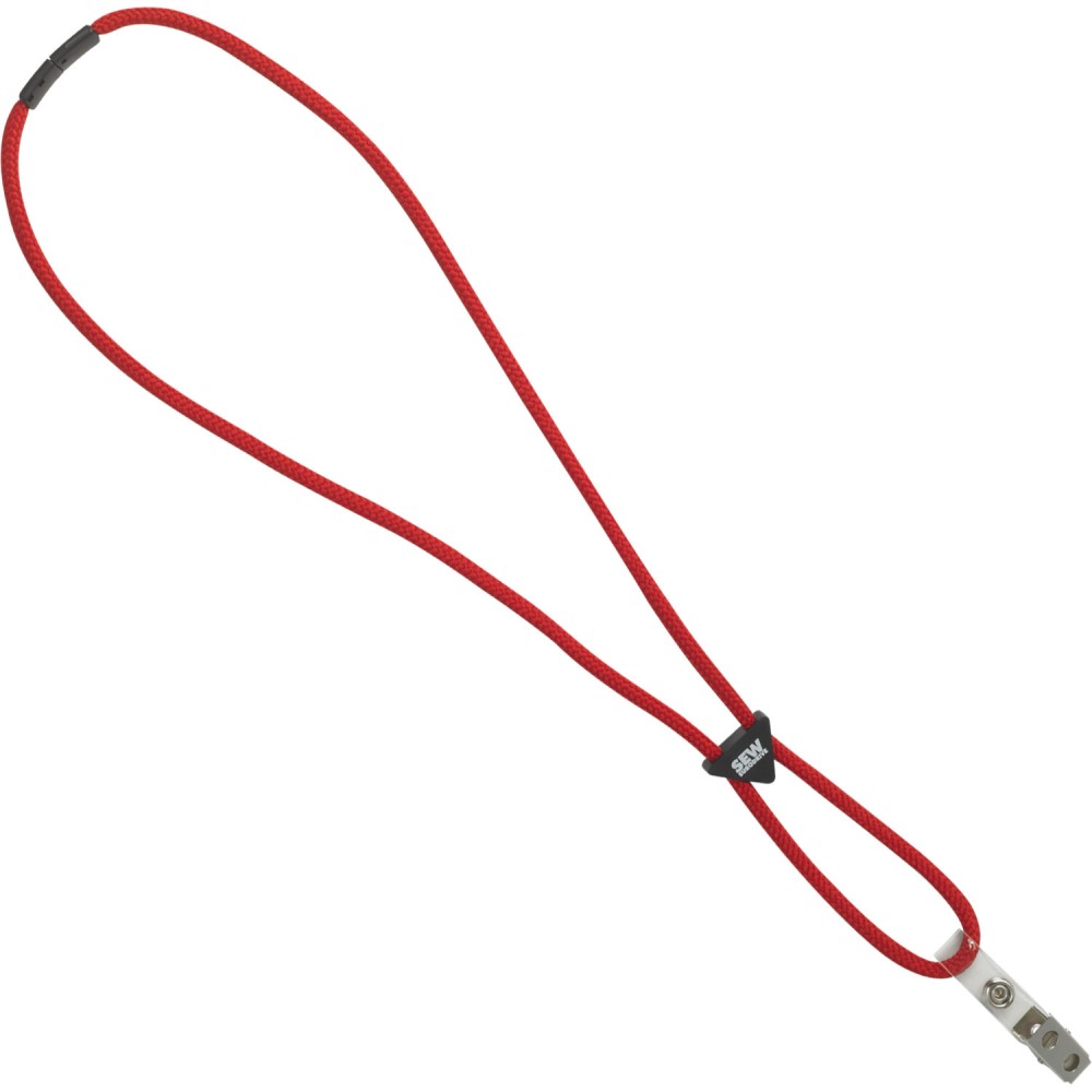 Sports Cord Lanyard with Triangle Slider Custom Printed Sports Cord Lanyard with Triangle Slider Custom Printed