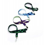3/4" Digitally Sublimated Recycled Lanyard w/ Deluxe Swivel Hook with Logo