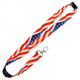 3/4" Safety Breakaway Full Color Lanyard with Logo  3/4" Safety Breakaway Full Color Lanyard with Logo