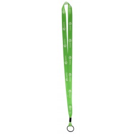 5/8" Dye-Sublimated Satin Ribbon Lanyard with Logo  5/8" Dye-Sublimated Satin Ribbon Lanyard with Logo