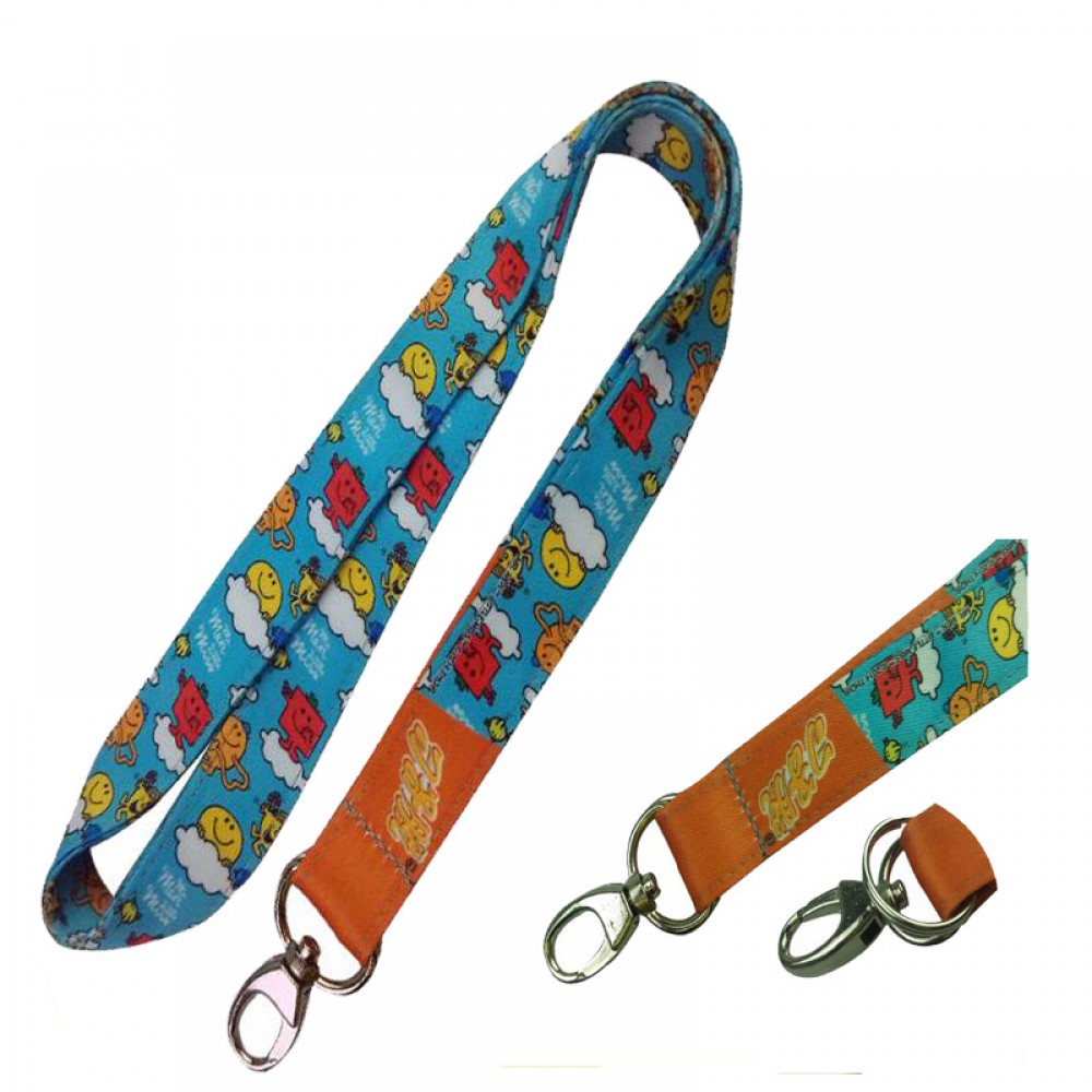 Dye-Sublimation Lanyard 3/4" Custom Imprinted Dye-Sublimation Lanyard 3/4" Custom Imprinted
