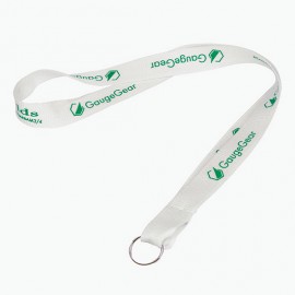 3/4" Recycled PET Eco-friendly Lanyard with Logo  3/4" Recycled PET Eco-friendly Lanyard with Logo
