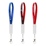 Import Netlink Cable Wrist Lanyard with Logo