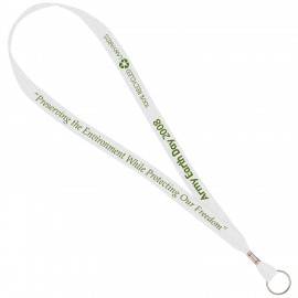 3/4" Recycled Lanyard with Logo