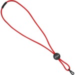 Logo Imprinted Sports Cord Lanyard with Round Slider