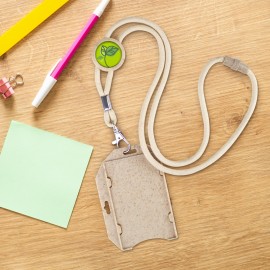 Sustainable Slider Lanyard with Logo