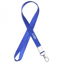 Personalized Thickened Name Tag Lanyard with Metal Hook