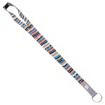 Custom Sublimated 100% Polyester Lanyards with O-Ring (1/2"x36")