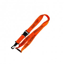 Lanyard with Safety Buckle with Logo