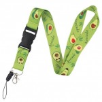 Custom 1/2" Recycled Sublimated Full Color PET Eco-friendly Lanyard with Buckle Release
