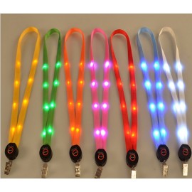 Led Glowing Lanyard with Logo