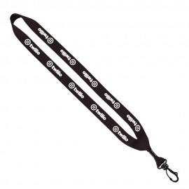 Personalized 3/4" Polyester Lanyard with Swivel Snap Hook