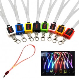 Custom Imprinted Light Up LED Lanyard Custom Imprinted Light Up LED Lanyard