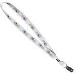 Promotional 3/4" Factory Direct Sublimated Stretchy Lanyard