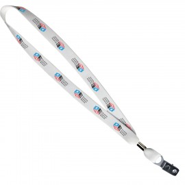 Promotional 3/4" Factory Direct Sublimated Stretchy Lanyard  Promotional 3/4" Factory Direct Sublimated Stretchy Lanyard