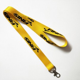 Customized 3/4" Dye Sublimated Polyester Lanyard with J Hook