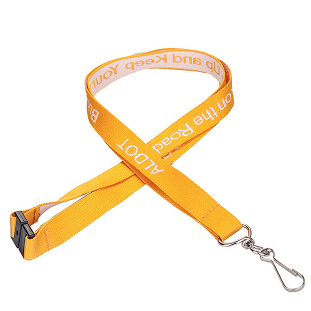 3/4" Safety Breakaway Woven Lanyard with Logo 3/4" Safety Breakaway Woven Lanyard with Logo