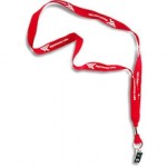 5/8" Factory Direct Polyester Lanyard with Logo