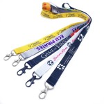 Personalized 3/4'' Dye-Sublimation Custom Lanyard With Lobster Claw
