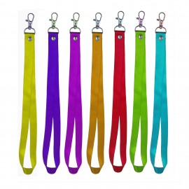 Polyester Work Permit Lanyard with Logo