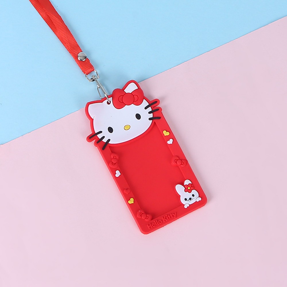 Customized silicone card holder with Logo