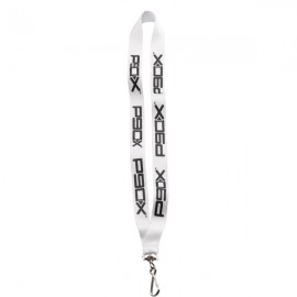 3/4" Polyester Sewn Lanyard W/ Silver Snap Hook with Logo