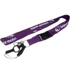 Eco Cotton Lanyard - 1 inch with Logo