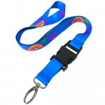 Personalized 5/8" Buckle Release Full Color Lanyard